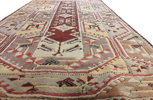 Turkish wool rug pale - wool,