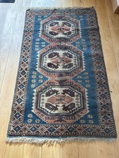 Carpet Rug Hand Made Wool