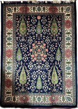 Handmade Rug Silk & Wool