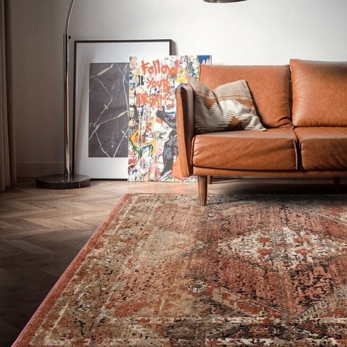 Zola tark rug orange - zola,