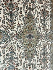 P-ersian Cream Medallion Rug