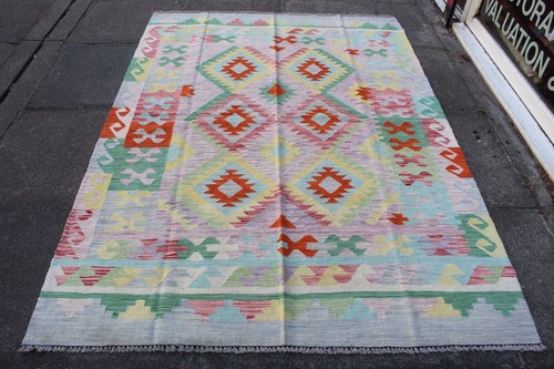 Kilim vintage traditional hand - kilim,