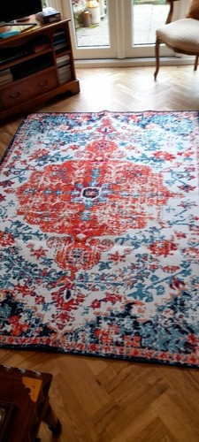 Antique distressed oriental